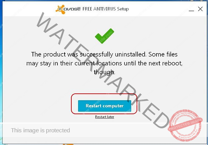 Cách gỡ phần mềm avast free antivirus